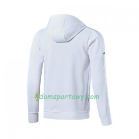 Real Madryt Kurtka Treningowa Kapturem 2017-18 Biały